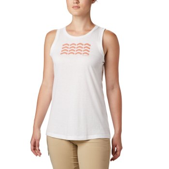 Columbia Tanktop Dames, Bluff Mesa Wit, 42GKCMROB